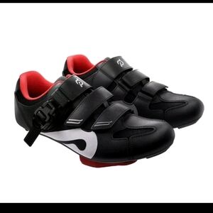 Peloton Unisex Red And Black Cycling Shoes 40 9W 7M